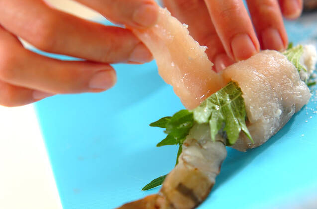 変わりエビフライの作り方の手順7