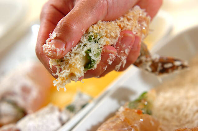 変わりエビフライの作り方の手順8