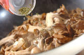 キノコのビネガー炒めの作り方7