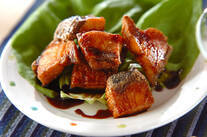 ブリの竜田揚げ