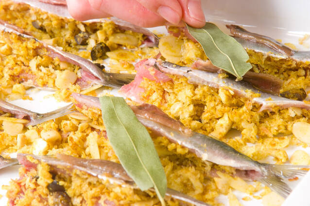 イワシのパン粉焼きの作り方の手順8