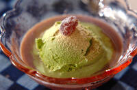 簡単抹茶きな粉アイス