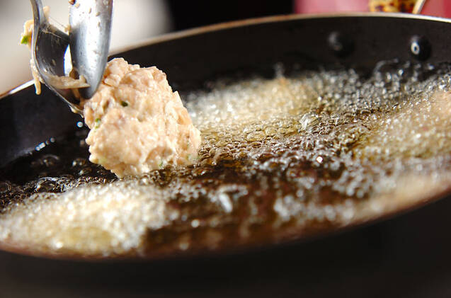 豆腐のショウガ揚げ団子の作り方の手順7