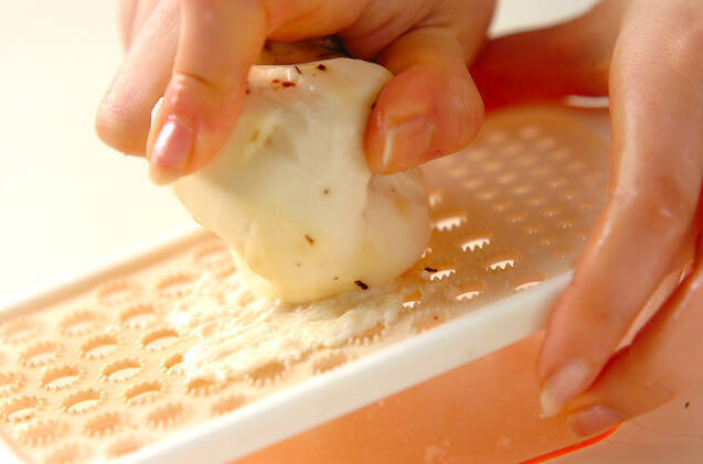 豆腐のショウガ揚げ団子の作り方の手順2