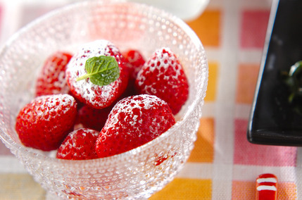 イチゴのキルシュ風味