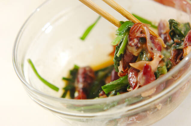 ホタルイカの酢みそ和えの作り方の手順4