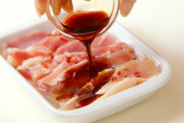 鶏肉の甘辛炒めの作り方の手順1