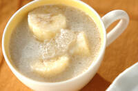 タピオカ入りココナッツミルク