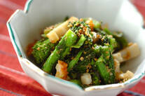 菜の花のゴマ和え