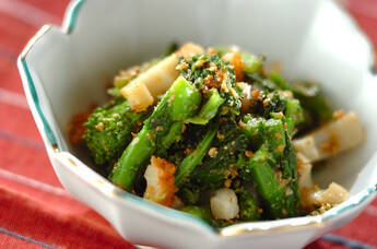 菜の花のゴマ和え