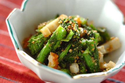 菜の花のゴマ和え