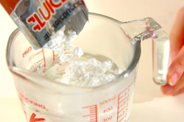 冷やしグリーンカレーのフォーの作り方の手順4