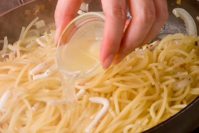イカローズマリーパスタの作り方の手順7
