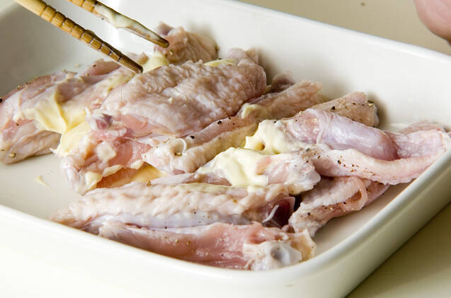 鶏リブのマヨグリルの作り方の手順1