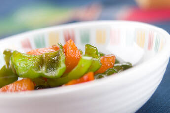 ピーマン豆板醤きんぴら