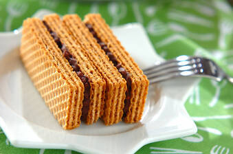 ウエハースのチョコサンド