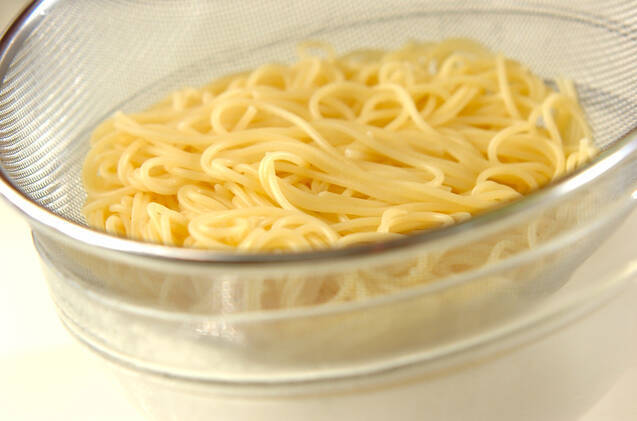 ダブルおろしパスタの作り方の手順3