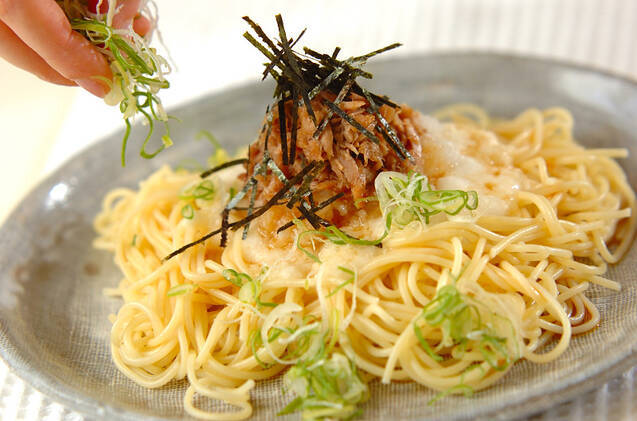 ダブルおろしパスタの作り方の手順4