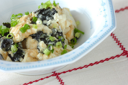 豆腐のゴマ和え