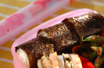 セロリのおにぎり