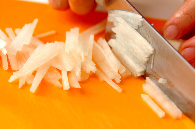 梨のフレッシュサラダの作り方の手順1