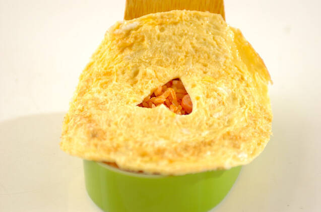 ケチャップオムライスの作り方の手順2