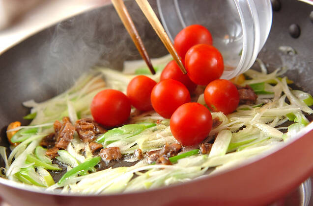 お豆たっぷりパスタの作り方の手順9