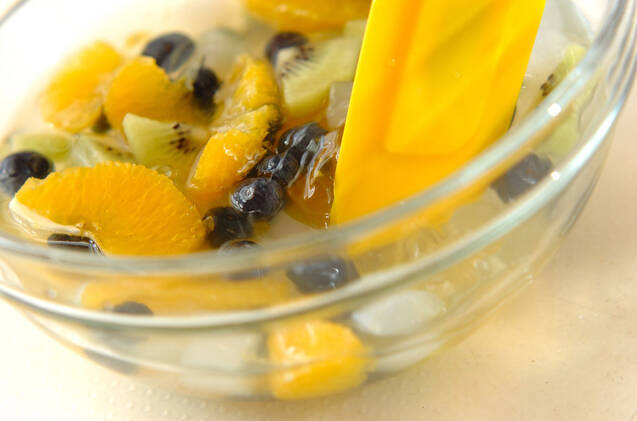 ナタデココ入りフルーツポンチの作り方の手順5