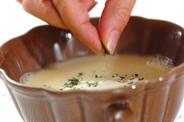 カリフラワーのスープの作り方の手順4