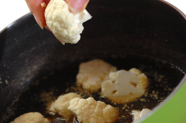 カリフラワーのスープの作り方の手順2