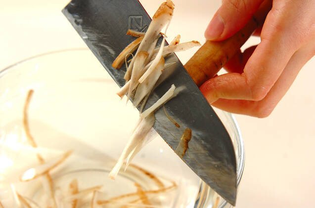 根菜のきんぴらの作り方の手順1