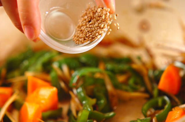 根菜のきんぴらの作り方の手順7