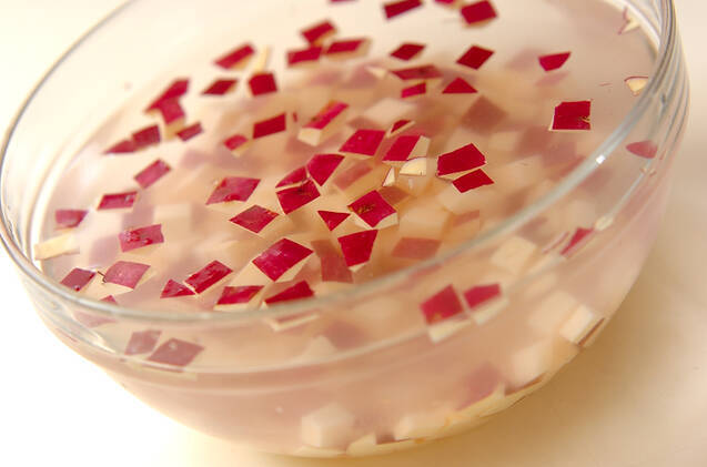 サツマイモ蒸しパンの作り方の手順1