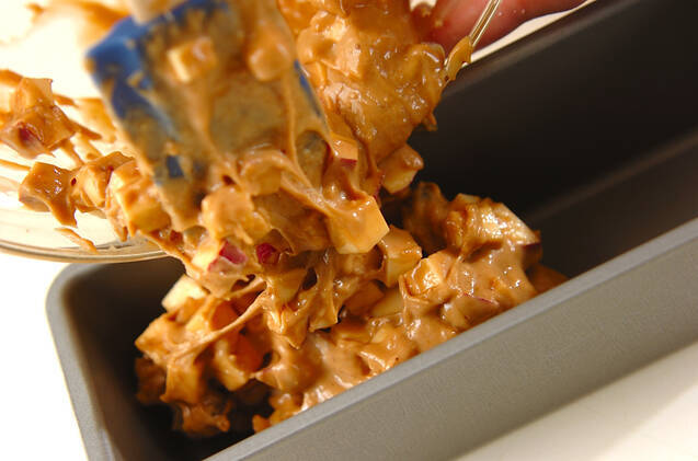 サツマイモ蒸しパンの作り方の手順4