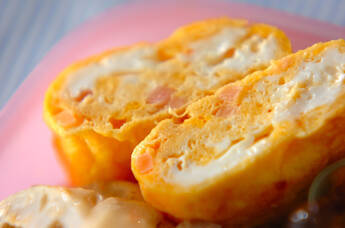 紅ショウガ入り卵焼き