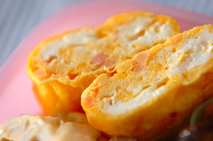 紅ショウガ入り卵焼き