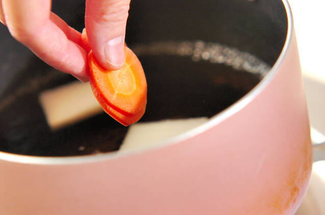 すまし仕立てのお雑煮～出汁が決め手！の作り方の手順5