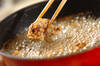 高野豆腐の鶏レバー揚げの作り方の手順7