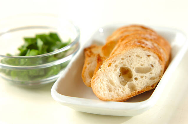 ビーンズブルスケッタの作り方の手順1