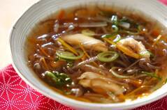 大根と糸コンニャクのスープ