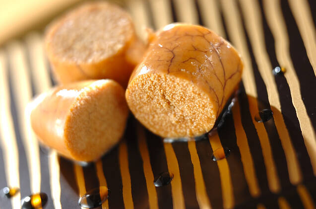 ぜいたくな酒肴！鯛の子煮