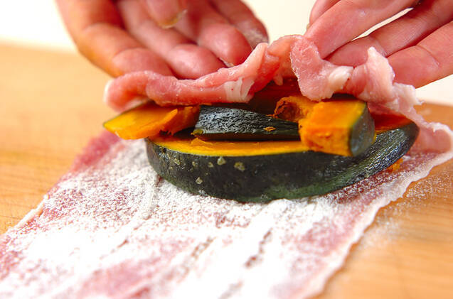 カボチャのユズ照り焼きの作り方の手順3