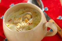 アサリのチャウダー