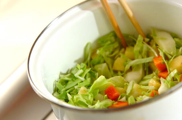 アサリのチャウダーの作り方の手順5