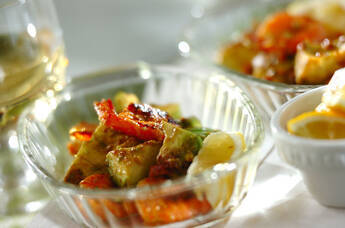 アボカド入りガーリックシュリンプ