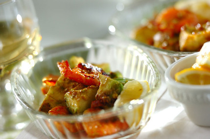 アボカド入りガーリックシュリンプ