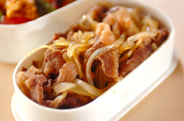 牛肉のショウガ煮