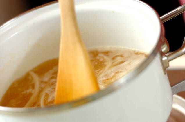 カボチャのまるごとスープの作り方の手順4