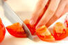 トマトのふんわり卵白スープの作り方の手順1