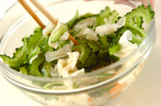 ゴーヤと切干し大根の甘酢和えの作り方の手順2